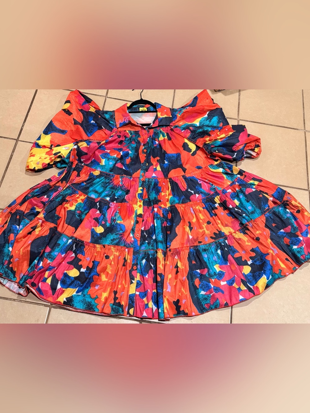 ✨ COLORFUL STATEMENT DRESS ALERT ✨ - Picture 2 of 6